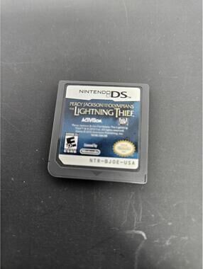 Percy Jackson and the Olympians: The Lightning Thief Nintendo DS Game Cartridge